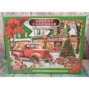 Advent Calendar Jigsaw Puzzle - 1008 Pieces Christmas‎ Shop Scene